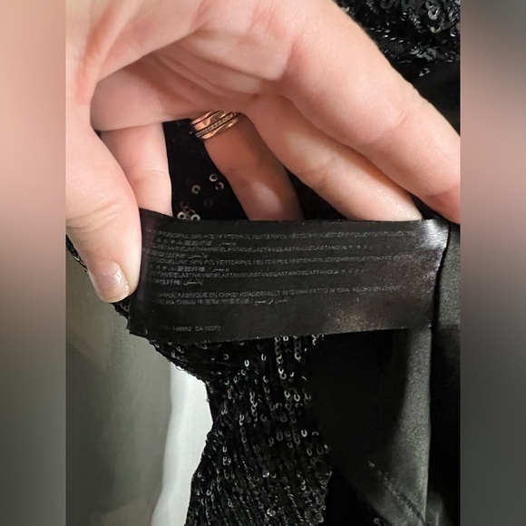 C/MEO Collective Lustre Midi Dress in Black Sequin Small - Picture 11 of 15